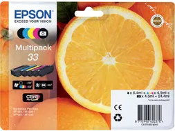 Epson 33 Inktcartridge Multipack Zwart + Kleur (T333740)