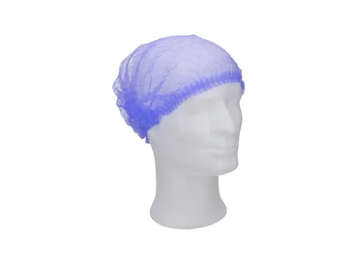 CMT Haarnet Clip Cap PP Non Woven Paars Maat M 50cm 1000 Stuks