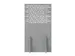 Cloison de séparation acoustique PET-Feutre 100x80cm Gris clair