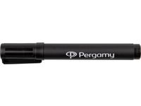 Permanent Marker Met Ronde Punt, Zwart