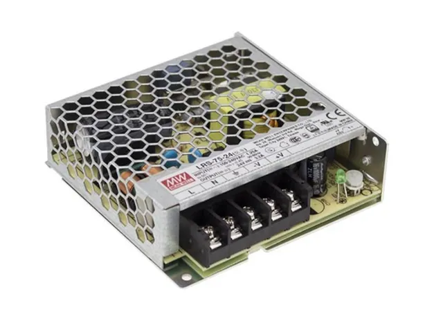 Schakelende Voeding Voor It-Apparatuur - 1 Uitgang - 75 W - 24 V - Ges