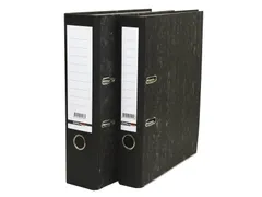 Ordner Budget A4 80mm Karton Gewolkt