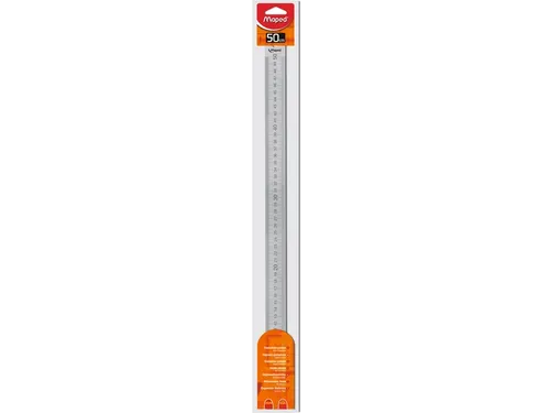 Liniaal Maped metaal 50cm