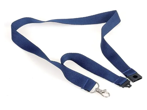 Badgekoord Europel donkerblauw