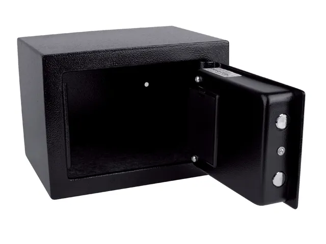 Kluis Pavo mini elektronisch 230x170x170mm zwart