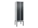 locker voor scheiding van kleding,HxBxD 2120x600x500mm,2vak