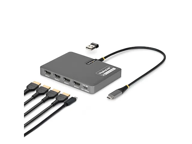 USB-C TO Quad HDMI Adapter