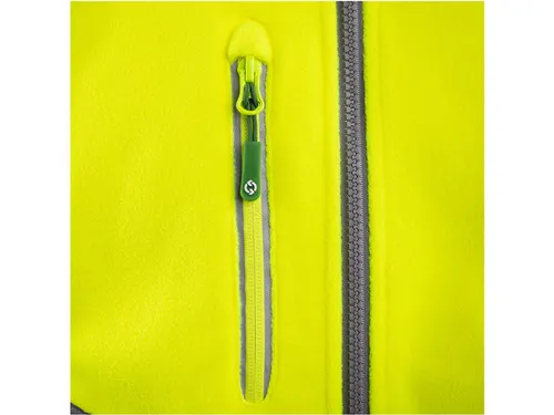Fleecejack Arco Responsible Hi-Vis geel maat XL