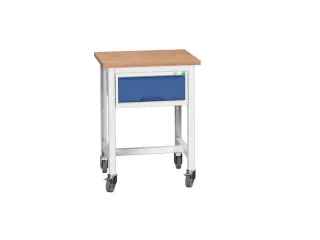 werkbank,verrijdbaar,HxBxD 930x700x600mm,multiplexblad - 1