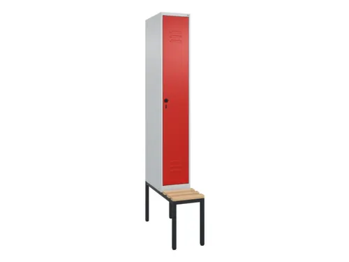 locker voor scheiding van kleding,HxBxD 2120x300x815mm,1vak