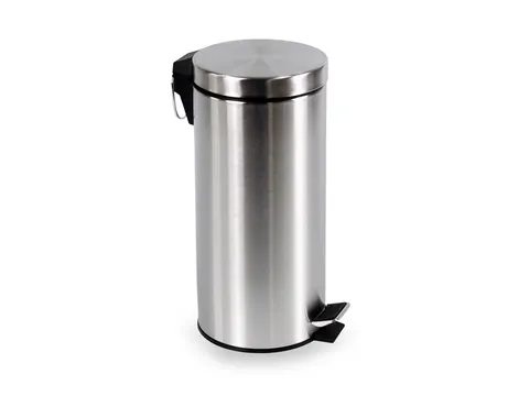 Pedaalemmer BRASQ 30 liter rvs