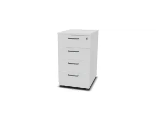 Staand Ladeblok Hxbxd 720x430x600mm 4 Laden Bl-wit - 1