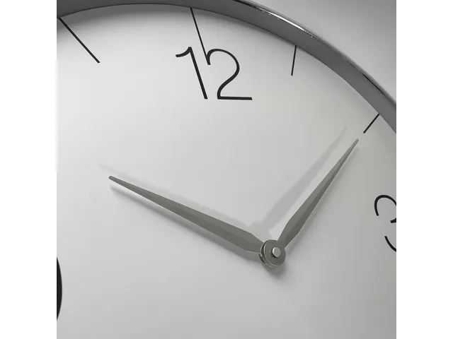 Horloge murale NeXtime Finesse Ø51cm argent