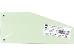 Intercalaires Trapèze, Paquet De 100 Pièces, Vert