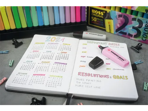 Markeerstift STABILO BOSS Original 70/111 pastel baby blauw