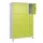 lockerkast,HxBxD 1950x1200x500mm,4x3vakken,vak B 300mm,cil.-slot