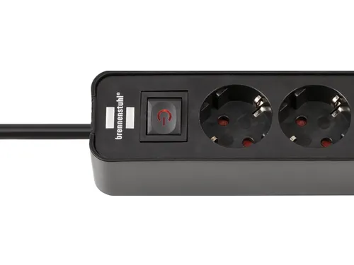 Stekkerdoos Brennenstuhl Ecolor 4 voudig inclusief 2 USB C 1.5 meter z