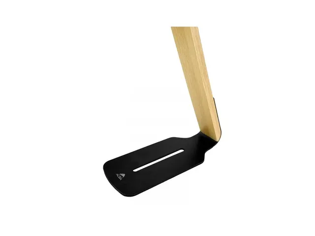 LEDAÏKA bureaulamp modern design hout en zwart metaal