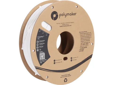 TOUGH PC 2,85mm WHITE 0,75kg PolyMax 3D Filament