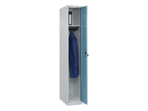 locker,HxBxD 1850x300x500mm,1vak,vak B 300mm,draaigrendel