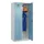 locker,HxBxD 1850x800x500mm,2vak,vak B 400mm,cil.-slot,staand op vloer