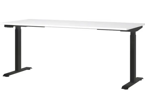 Elektrisch ihv bureau,HxBxD 720-1200x1800x800mm,blad wit