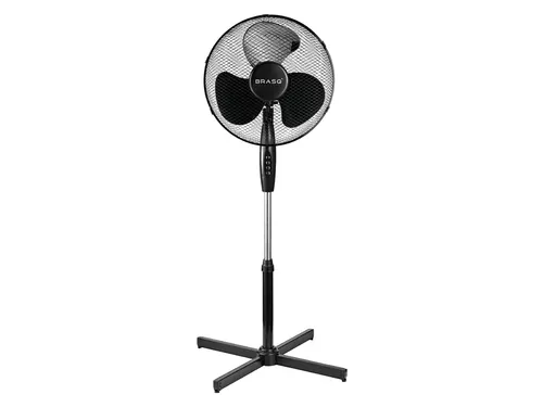 Statiefventilator BRASQ F300 Ø 40cm zwart