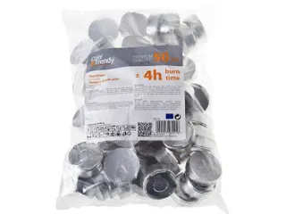 Theelichtjes 4H Wit Zak 50 Stuks - 1