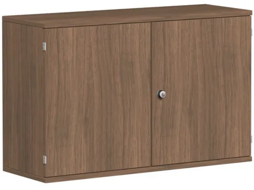 kantoorkast,HxBxD 770x1200x430mm,decor romp noten,decor front noten