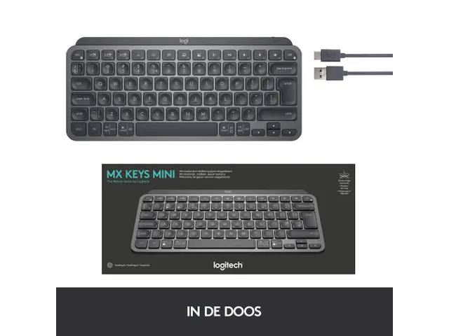MX Keys Mini Toetsenbord AZERTY FR Bluetooth