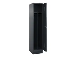 locker voor scheiding van kleding,HxBxD 1950x400x500mm,1vak