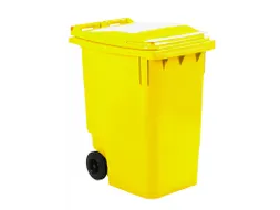 Mini-container 360 liter Geel
