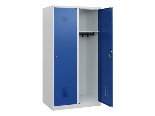 schoollocker,HxBxD 1530x800x500mm,2vak,vak B 400mm,cil.-slot
