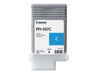 Inktcartridge Canon PFI-107 cyaan - 1