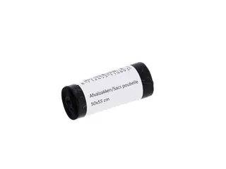 Afvalzak Cleaninq 50x55cm HDPE T15 25 Liter zwart - 2