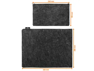 Laptop beschermhoes MultiBag 13 inch EFFECT donkergroen - 5