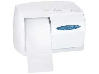 Kimberly-Clark 9605 Professional toiletpapier dispenser, kokerloos wit - 1