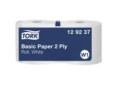 Tork Poetspapier Basic 129237 W1 2-laags Wit