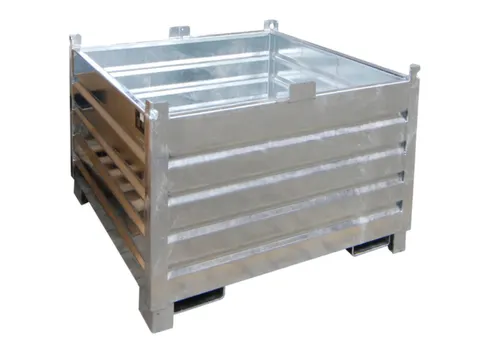 Benne Hxlxp 850X1200X1200Mm 1M³ Force 1000Kg Galvanisé