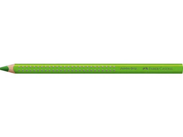 Kleurpotlood Faber-Castell Jumbo GRIP 66 grasgroen
