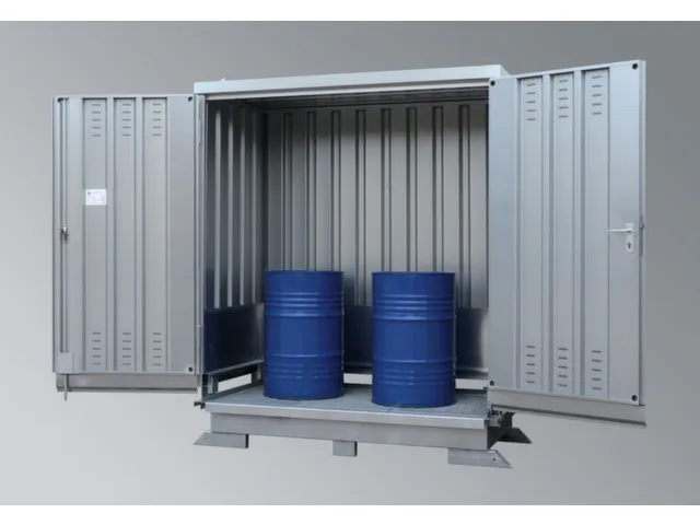 Container Voor Aquatoxische en Brandbare Stoffen 2570x2075x1075mm
