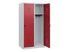 schoollocker,HxBxD 1530x800x500mm,2vak,vak B 400mm,draaigrendel