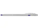 Balpen Bic Cristal Re-new medium zilver + 2 vullingen blauw