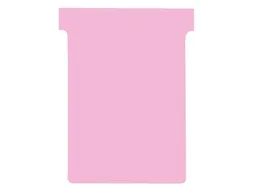 T-planbordkaarten index 3, ft 120 x 92 mm, roze
