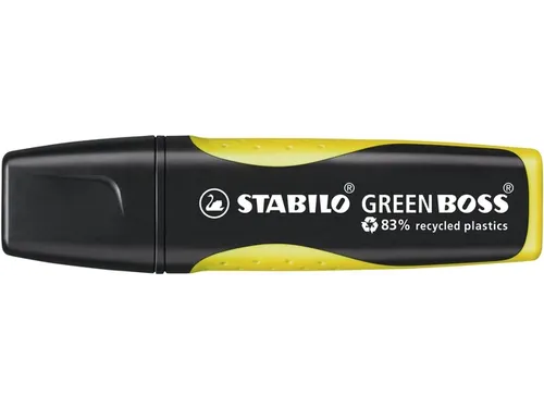 Markeerstift Stabilo Boss Green Geel