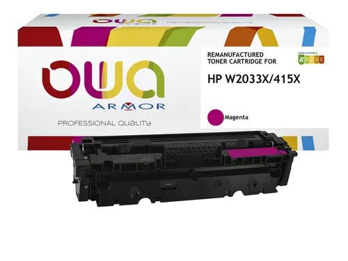 Tonercartridge OWA alternatief tbv HP W2033X rood