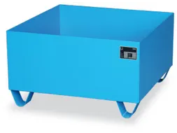 Systeem-Opvangbak 1x 200l Opvangvol. 210l 465x 800x 800mm Ral 5012