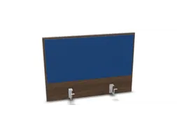 opzetpaneel bureau aanbouw achter NV bruin hickory BN6016-blauw 800mm