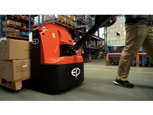 Elektrische handpalletwagen,draagverm. 2000kg,vork L 1150mm