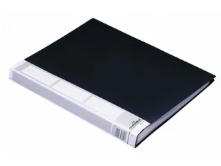 Showalbum A4 50 Tassen Duralook Zwart - 1